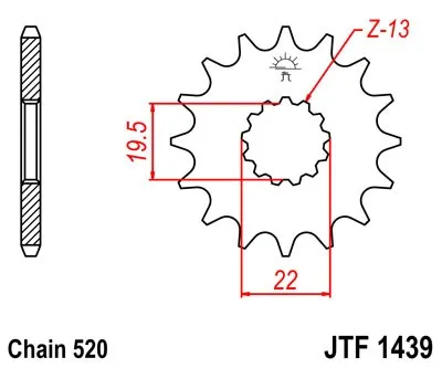 Obrázek produktu pro Ritzel 12Z   520