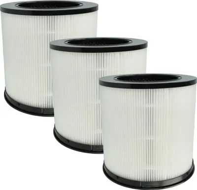 Produktbild von vhbw 3x Luftilter Ersatz für Xiaomi BHR5861GL, AFEP7TFM01 für Luftreiniger - Kombifilter Vorfilter + HEPA + Aktivkohle
