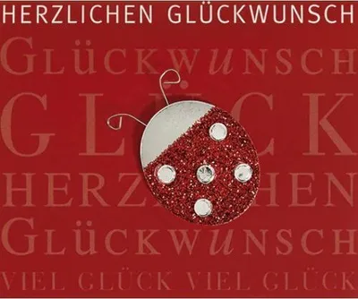Produktbild von Allgemeine Wünsche  Herzlichen Glückwunsch  MidiKlammerkarte  Blumenkä