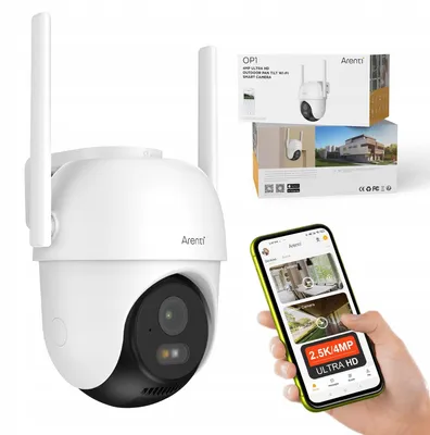 Immagine prodotto di ARENTI AInanny A4 2cam Kit Arenti 4MP Wi-Fi Baby Kit with dual cameras + LCD