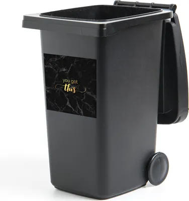 Produktbild von MuchoWow® - Abfall-Aufkleber - Container - für Abfallcontainer