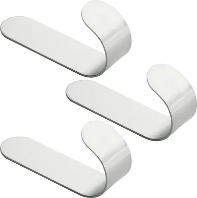Produktbild von 3 Stück Haken Selbstklebend,Haken Selbstklebend Handtuchhaken für Bad & Küche, Ohne Bohren Wasserfest,Handtuchhalterung Wandhaken zum Kleben Selbstklebend,Klebehaken Selbstklebend aus Edelstahl