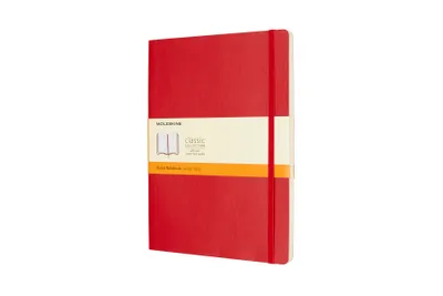 Produktbild von Moleskine Notizbuch Xlarge, Liniert, Soft Cover, Scharlachrot