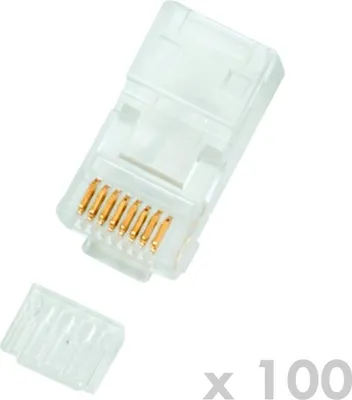 Obrázek produktu pro DATACOM Konektor RJ45 UTP 8p8c Cat6 drát 100ks