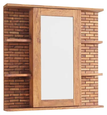 Produktbild von BRICK Bad Spiegelschrank mit 6 Ablagen