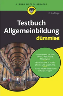 Produktbild von Testbuch Allgemeinbildung für Dummies