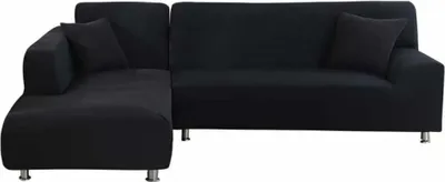 Obrázek produktu pro Elastický potah na pohovku ve tvaru L z odolné tkaniny pro optimální ochranu nábytku