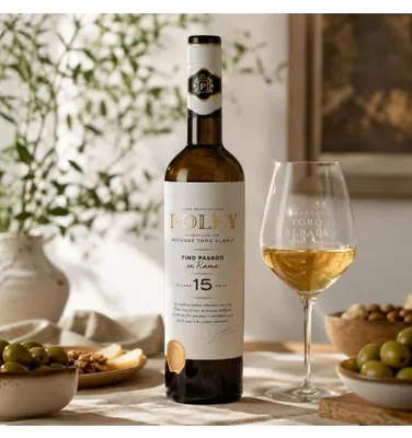Produktbild von Poley Oloroso en Rama Solera 15 Años 50Cl. Likörwein Spanien Montilla - Moriles 50.00 cl 17.5 %