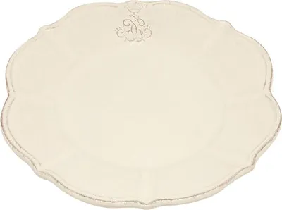 Produktbild von Frühstücksteller CORONA D. 22cm creme weiß Keramik Virginia Casa