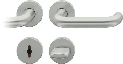 Produktbild von Rosettengrt.12 1146 Alu.0105 rd.WC-R8 DIN L/R D/D