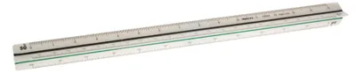 Produktbild von Aristo Dreikantmaßstab für Maschinenbau G 1:15 :20 :25 :33 1/3 :50 :100, 30cm