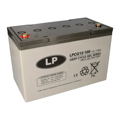 Image de Landport LPCG12-100 VRLA Batterie GEL 12V 100Ah sans entretien