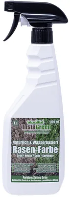 Produktbild von DE InstaGreen Hecken- & Rasenfarbe, Farbe:Sattes Grün, Volumen:500 ml