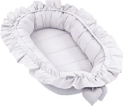 Productafbeelding van Famanu Baby Cocoon, reisbedje met omranding, 100% katoen, antiallergisch - babynest