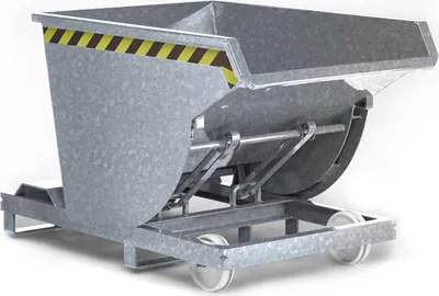 Produktbild von RR Industrietechnik Selbstkipper Typ RSK-100 1580x1640x1060mm 1000dm³ verzinkt