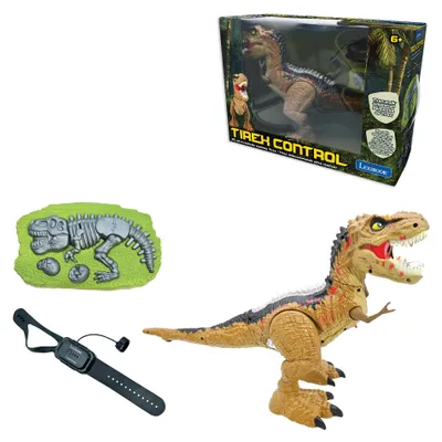 RC Tyrannosaurus Dinosaurier mit Raucheffekt, Brüllen, Licht, wiederaufladbar