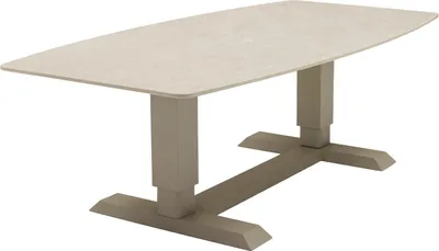 Produktbild von Lifttisch Terrano mit Aluminiumgestell, witterungs- und UV-beständig, Grau/Anthrazit