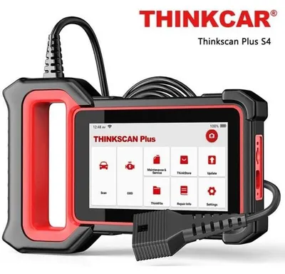 Image de Outil de Diagnostic - Thinkcar - Thinkscan Plus S4 - OBD2 - Réinitialisation 28 fonctions - Diagnostic complet