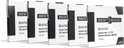 Produktbild von 304 Edelstahlstreifen 12 mm BB-924 Stück = 30,5 m
