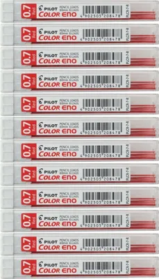 Produktbild von PILOT Color Eno Minen 12er-Set rot