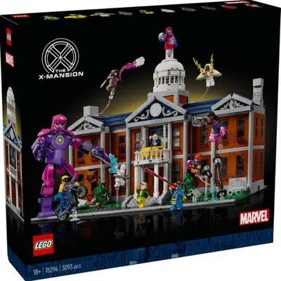 Produktbild von LEGO X-Men: X-Mansion, Bausatz, 18 Jahr(e), Kunststoff, 3093 Stück(e), 4,44 kg