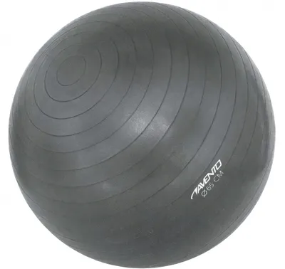 Obrázek produktu pro Avento Fitness/gymnastický míč + pumpa Průměr 65 cm Stříbrná