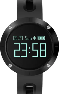 Produktbild von Smartwatch DM58 0.95 Zoll Grau, IP67 wasserdicht, Herzfrequenzmessung, Schlafüberwachung