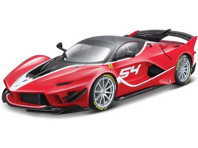Obrázek produktu pro BBURAGO Ferrari Signature - Ferrari FXX-K EVO #54, Model supersportovního automobilu, Sestavený, 1:18, Ferrari FXX-K EVO, Jakékoliv pohlaví, Kov, Plast