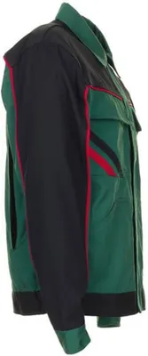 Produktbild von Planam Bundjacke Highline Gr. 28 grün/schwarz/rot
