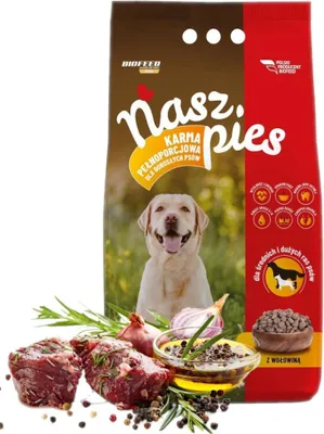 Zdjęcie produktu dla Biofeed Średnia i Duża Wołowina 15 kg