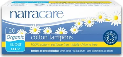 Produktbild von NATRACARE Tampons super 20 Stk.