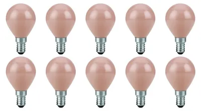 Produktbild von SPL E14 LED Filamentlampe G45 4,5W 1800K Extra Warmweiß Dimmbar 10 Stück