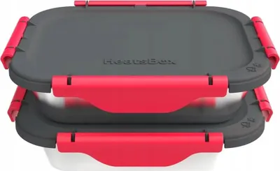 Zdjęcie produktu dla Sky Vision WFH10, Pojemnik, Prostokątny, 0,925 l, Szary, Stal nierdzewna, Przezroczysty, Stal nierdzewna, 200 °C