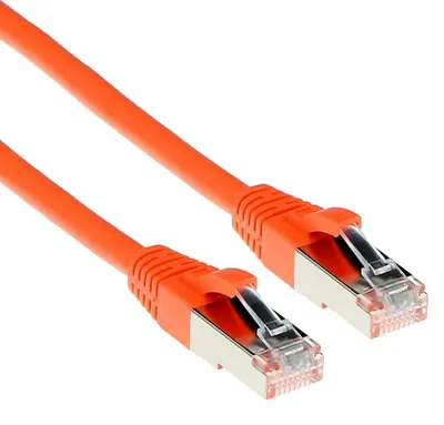 Productafbeelding van ACT FB2110, 10 meter, Cat6a, S/FTP (S-STP), RJ-45, RJ-45, oranje