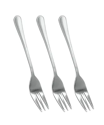 Image de Metaltex 15,0 cm Fourchettes à gâteaux 259906010 en set de 3, Inox