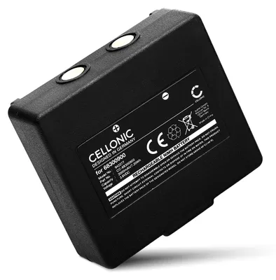 Produktbild von CELLONIC 1x Akku für Fernbedienung Kompatibel mit Abitron Mini, Kompatibel mit Hetronic Abitron Mini, HET300, 68300900 - (2000mAh , 3.6V)