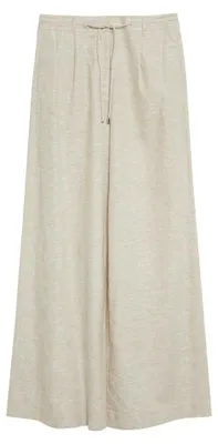 Produktbild von Comma Damen Weite Culotte Hose mit fließendem Schnitt