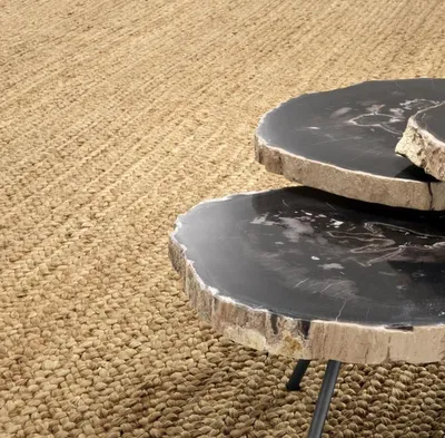 Produktbild von Casa Padrino Luxus Teppich Naturfarben 300 x 400 cm - Luxus Wohnzimmer Teppich