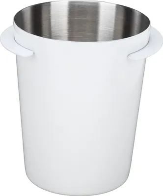 Obrázok produktu pre 58 mm odmerka na kávu, nerezová rukoväť na kávovar, príslušenstvo na dávkovanie, biela