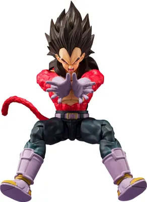 Produktbild von Bandai Tamashii Nations Dragon Ball GT S.H. Figuarts Actionfigur Super Saiyan 4 Vegeta 13 cm