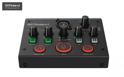 Produktbild von Roland UVC-02, 48 kHz, Schwarz, USB, AUX, 4,5 W, 124 mm