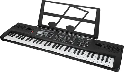Obrázek produktu pro 61 kláves Digitální hudební elektronické varhany Přenosná klávesnice s mikrofonem pro děti