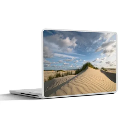 Produktbild von MuchoWow® Laptop Aufkleber Sticker Cover Strand - Sand - Niederlande 25x18 cm - Laptop-Deko