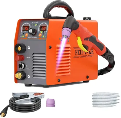 Produktbild von Plasmaschneider, 55 Ampere Nicht-Berührungsbogen, Digitale Anzeige, EU-Stecker