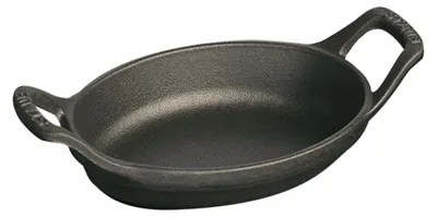 Zdjęcie produktu dla Staub - Owalne naczynie do zapiekania 250ml Czarny