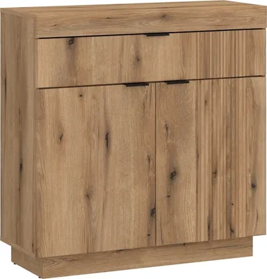 Zdjęcie produktu dla Schuhschrank >DELAMAR< in  Evoke Eiche Dekor - 88,2x92,5x39,6 (BxHxT)