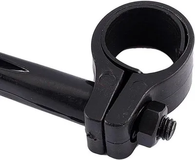 Fahrrad Rückspiegel schwarz 360 Grad drehbar konvex für Lenker und Motorrad