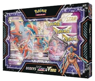 Obrázok produktu pre Pokémon Deoxys VMAX & VSTAR Battle Box (nemecká verzia)