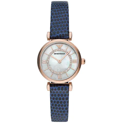 Zdjęcie produktu dla Zegarek damski EMPORIO ARMANI, model AR11468, kolor granatowy, styl: modny