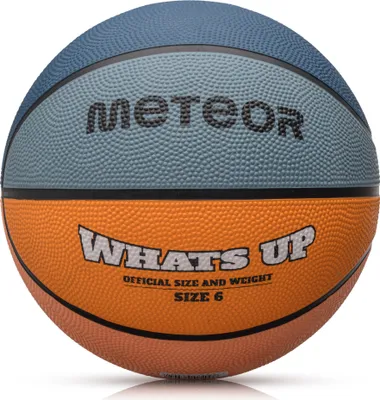 Produktbild von Meteor Basketball What's up Größe 6  Jugend ab 10 Jahren alt, Junioren, Damen  marine/orange